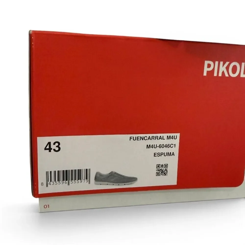 Pikolinos Men's Fuencarral M4U-6046C1 Sneakers, NWT! Size: Euro 43 (US 9.5-10)